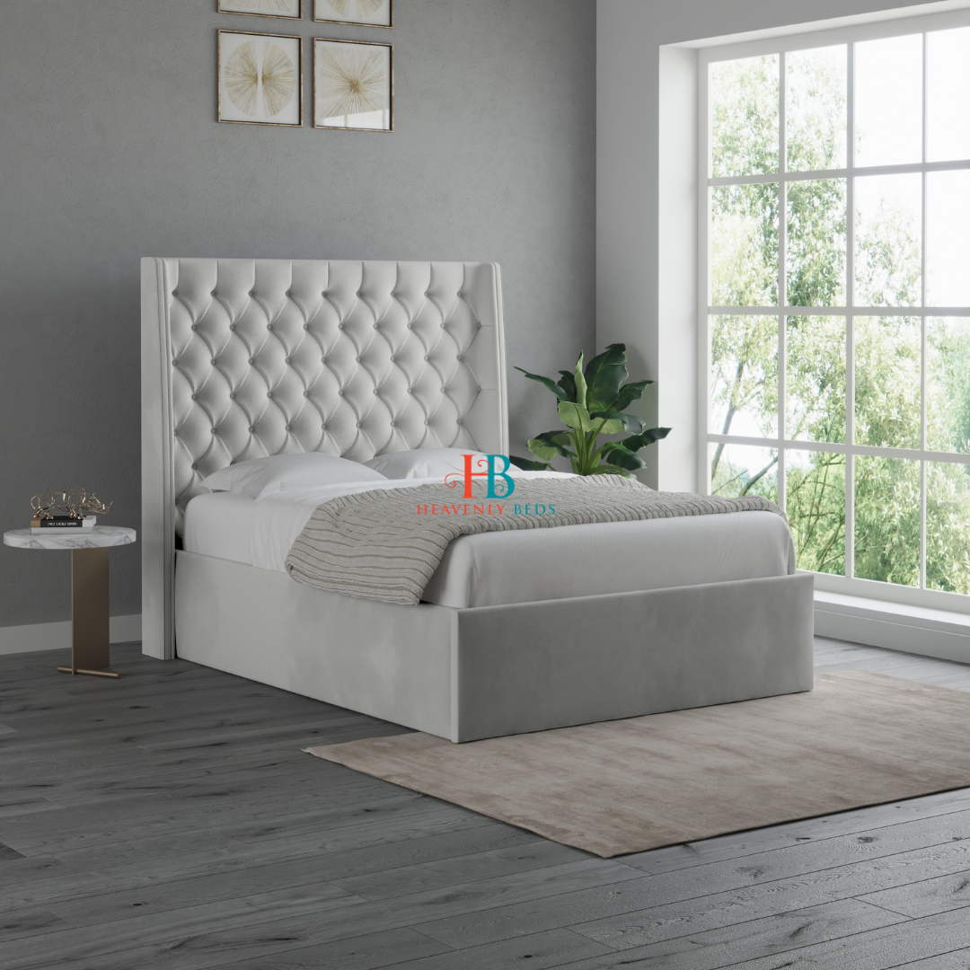 Wingback Bedframe - 70" high headboard