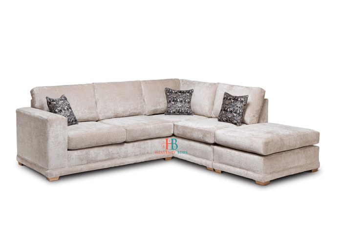 Luxury RHF 2c2 2c1 Corner Sofa 